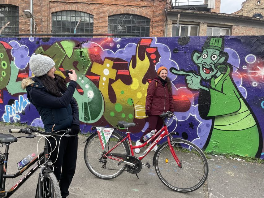Alternative Bike tour: Graffiti Wall and Peace - The Legal Graffiti Wall Stop: Art You Can Understand