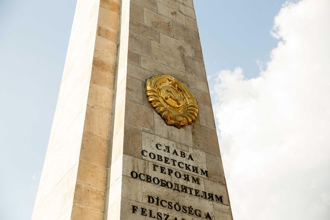 Born Under The Red Star - Communist tour with Coffee in a Retro Bar - Liberty Statue on Gellért Hill: Freedom as a Budapest Skyline Idea