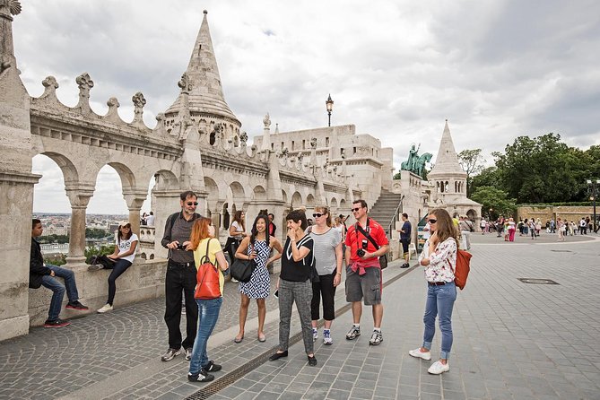 Buda Castle District Walk with Entry to Matthias Church - Meeting at Holy Trinity Column and getting your bearings fast