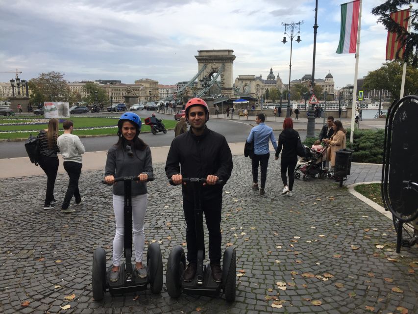 Budapest: 1.5-Hour Fun Segway Sightseeing - Chain Bridge and Danube Views: Gliding Past Budapest’s Big Backdrop