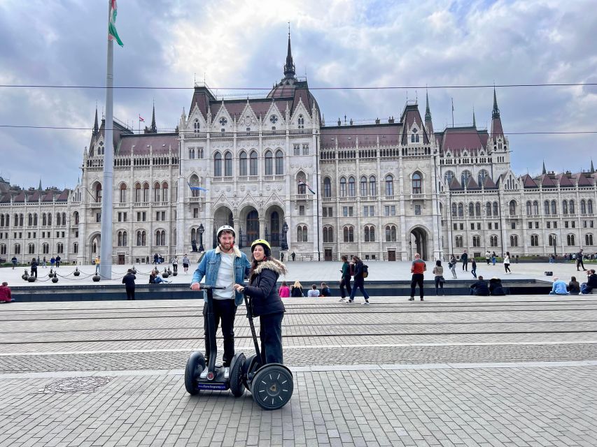 Budapest: 1 Hour Segway Tour - Parliament Hightails - Stop 1: St. Stephen’s Basilica photo break (10 minutes)