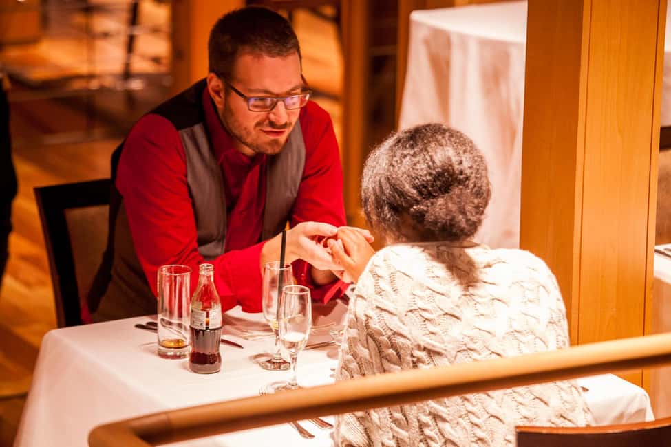 Budapest: 2-Course Dinner for 2 on a Boat Restaurant - A stationary Vogue boat dinner that actually fits Budapest