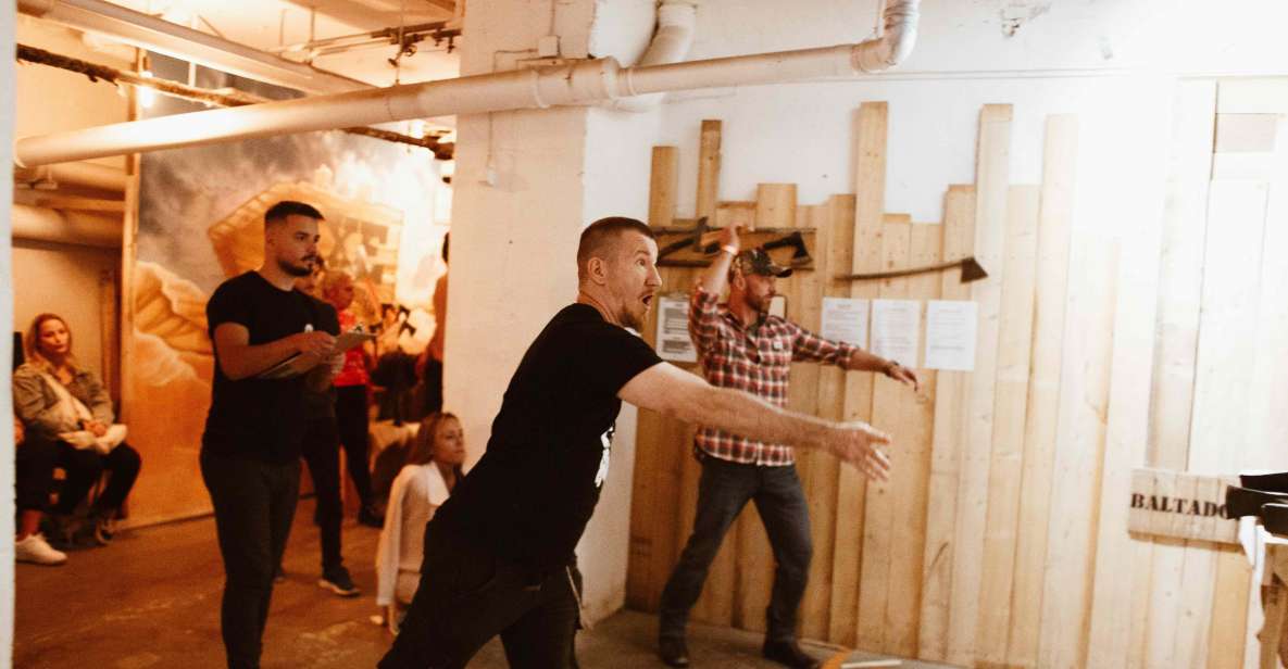 Budapest: Axe Throwing Experience - Axe Throwing Budapest: Safety-First, Viking-Fun