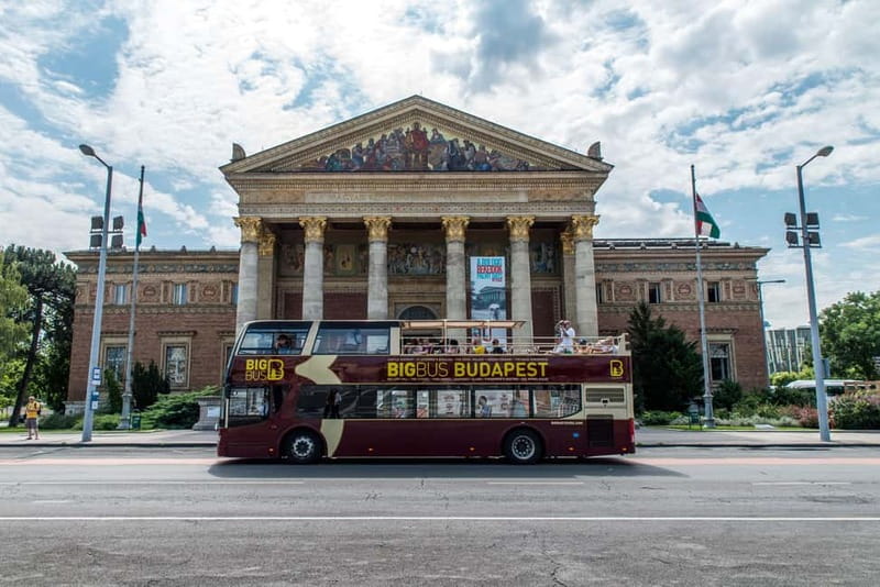 Budapest: Big Bus Hop-On Hop-Off Tour & Danube River Cruise - Danube River cruise (11:00am–5:00pm): Parliament, National Theatre, Chain Bridge, and Royal Palace