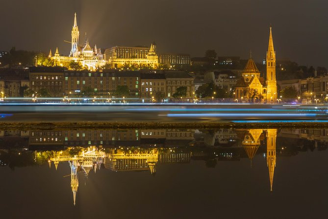 Budapest by night - private driving tour - Citadella after dark: the best first skyline hit