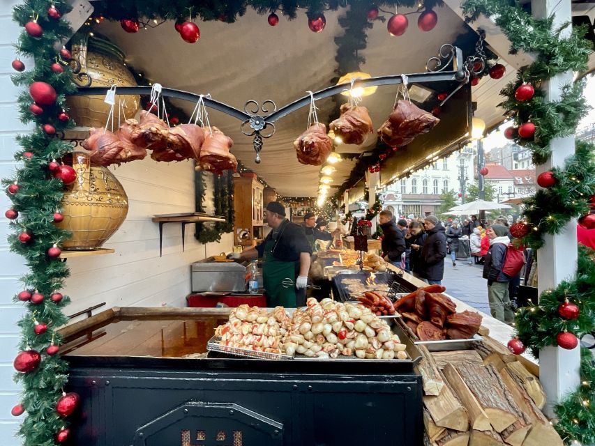 Budapest: Christmas Market Guided Walking Tour with Tastings - The Market Walk: Handmade Gifts and How to Browse Without Stress
