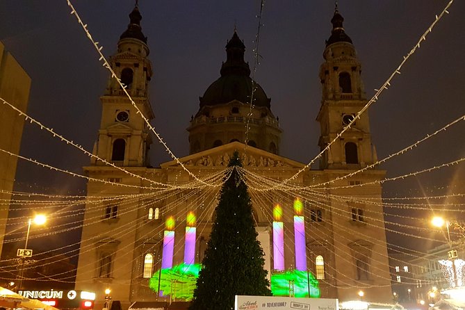 Budapest Christmas Market Tour with Basilica visit & Chimney cake - Vorosmarty Square: where the biggest Christmas market energy is