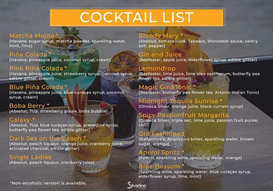 Budapest: Downtown Budapest Cocktail Cruise - The Included Cocktails: How to Get the Most Value