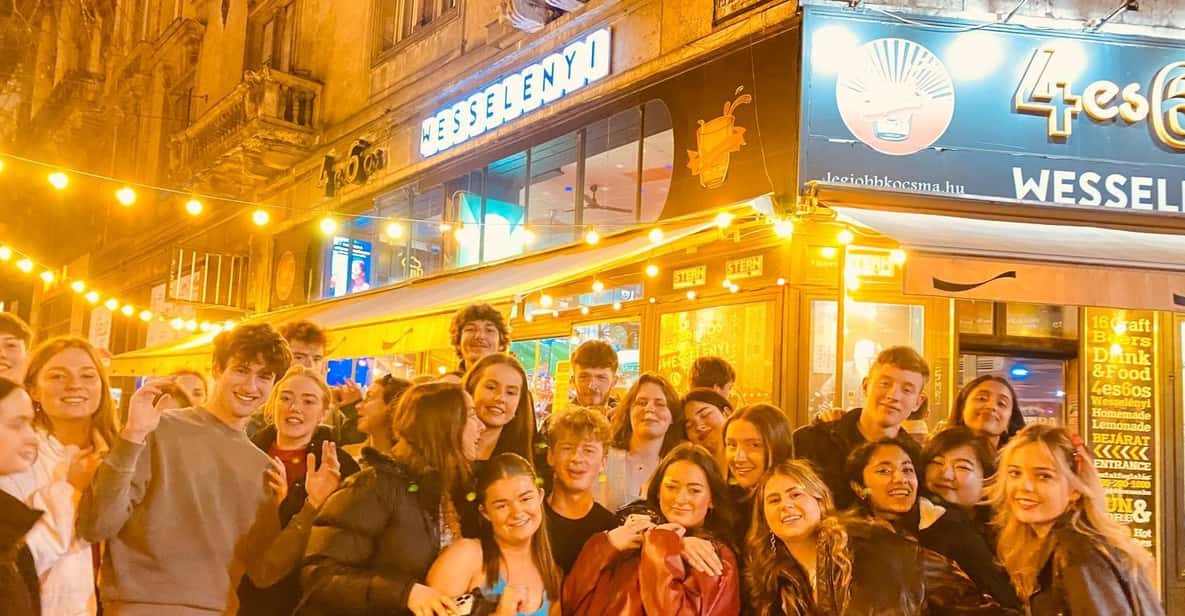 Budapest: Guided Bar Crawl with 1 Hour Open Bar and Shots - The Value Pitch: Why $62 Can Make Sense Here
