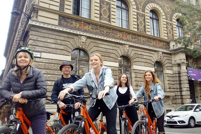 Budapest Historic Downtown Bicycle Tour in small groups - City Park (Varosliget): from fake castle fun to modern concert halls