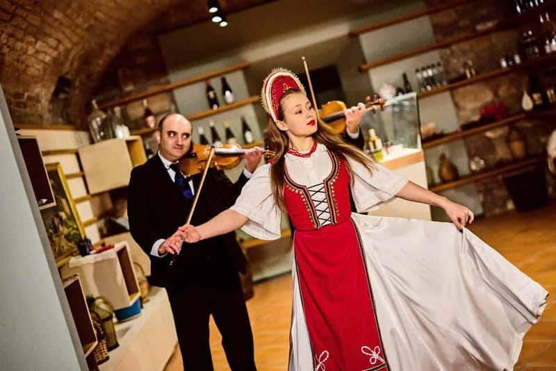 Budapest: Hungarian Folk Dance & Concert with Dinner Option - Dinner with Your Dance: Menu A and Menu B
