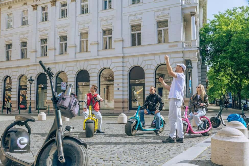 Budapest: MonsteRoller E-Scooter Tour - Price and value at about $45 per person
