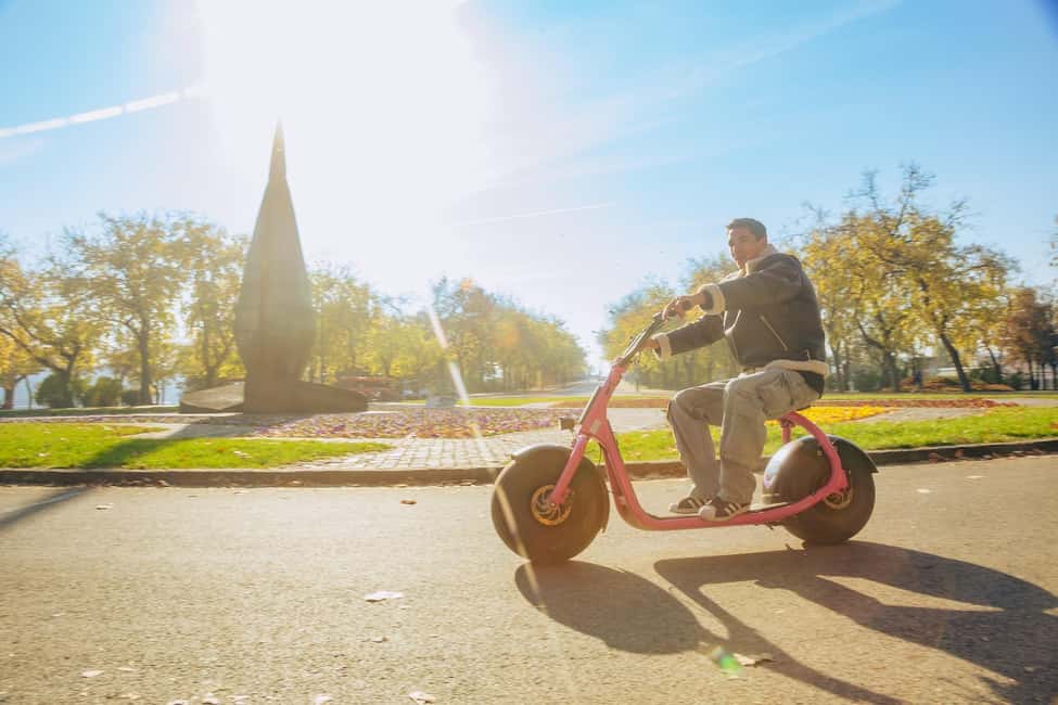 Budapest: MonsteRoller E-Scooter Tour - The ride plan: Danube routes, Margaret Island, and Citadel views