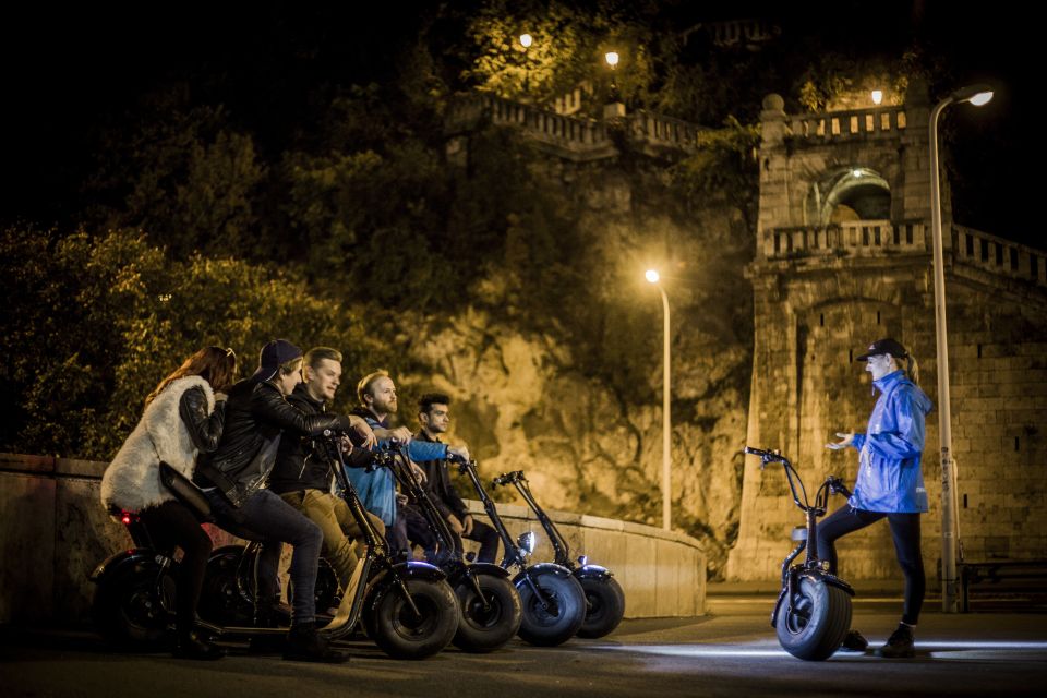 Budapest: Night Tour on MonsteRoller e-Scooter - District I and the return to city rhythm
