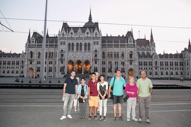 Budapest: Night Walking Tour with Danube River Cruise - Chain Bridge + Danube Promenade: the route to the water