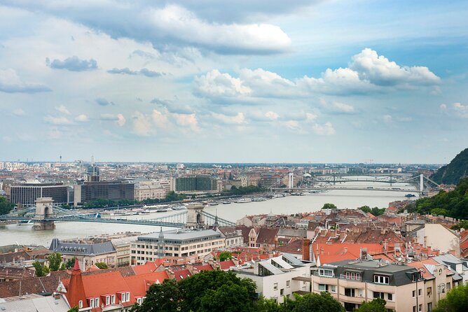 Budapest Orientation Walking Tour - Buda Castle by public transport: the terrace view you’ll remember