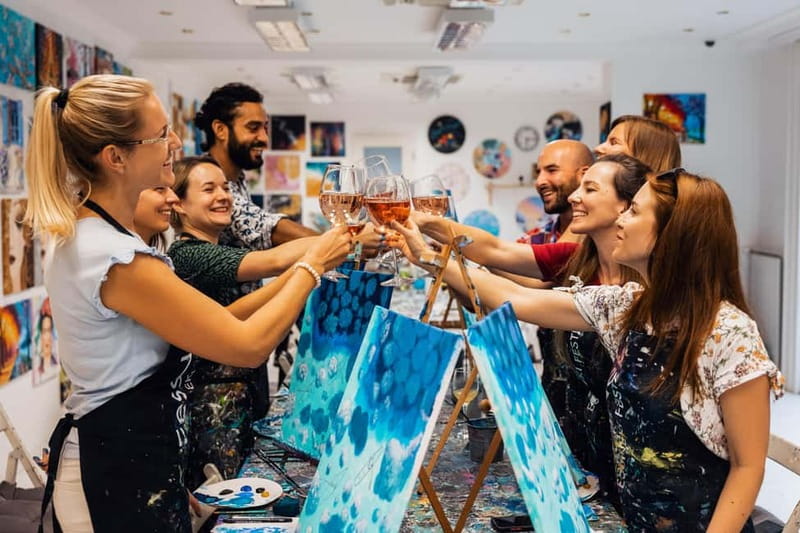 Budapest: Paint and sip experience - Price and value: why $50 can be a good deal here