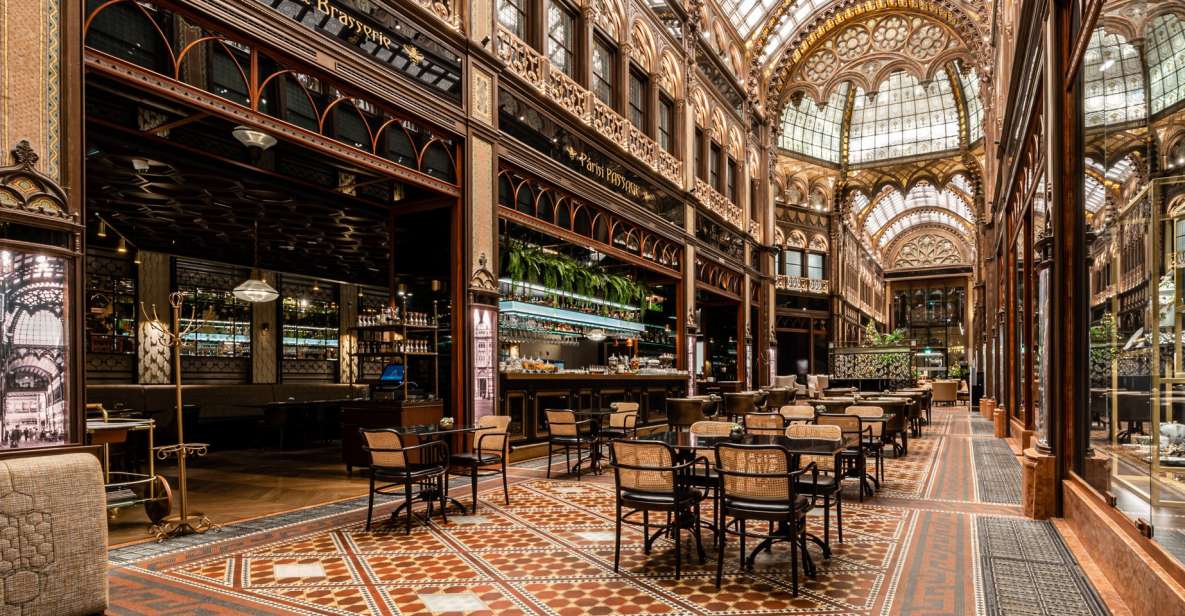 Budapest: Párisi Passage Restaurant 3-Course Menu - Champagne Tasting and Drinks: More Than Water at the Table