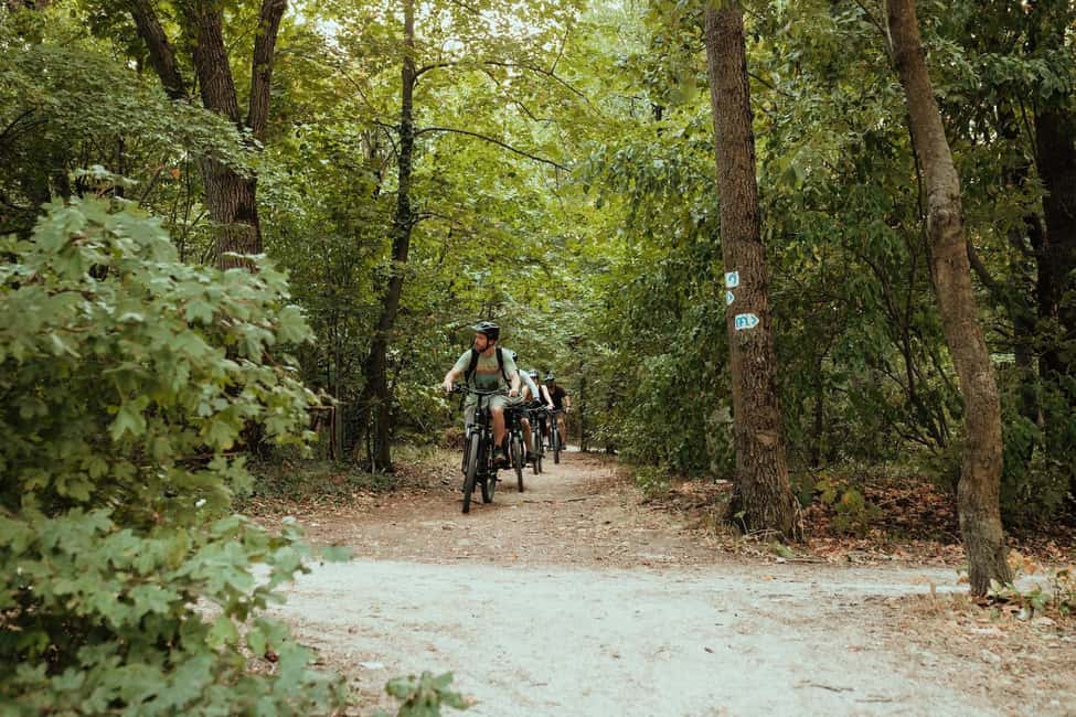 Budapest Peaks: Off-Road eBike Tour - Route scale: 40+ km MTB energy with 1100 m of climbing