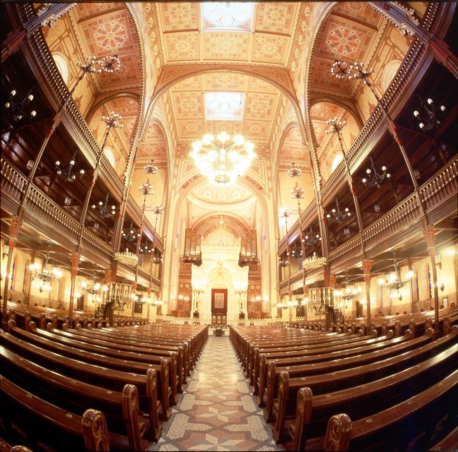 Budapest Private 3-Hour Jewish Heritage Tour - Dohány Street Synagogue interior: the headline stop