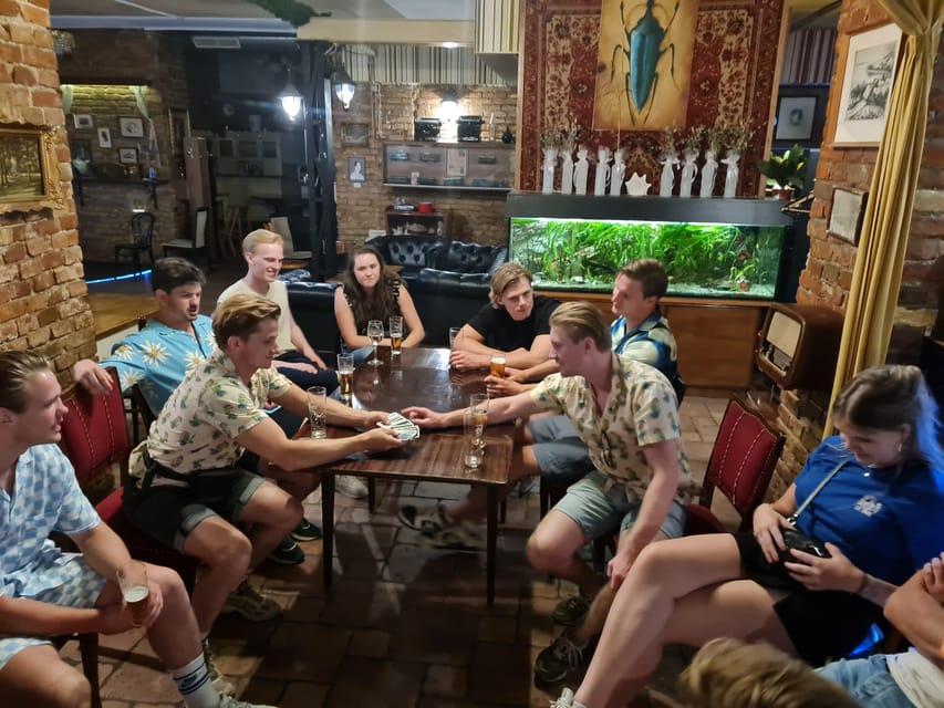 Budapest: Private, Personalized Pub Crawl, 3 drinks included - Stop 2: A Local Bar Hour With Cocktails, Beer, Spirits, and Wine