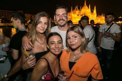 Budapest Pub Crawl & Ruin Bar Tour – Free Shots & VIP Entry - Stop 2: La Siesta Budapest, beer, pálinka, and bartender tricks