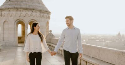 Budapest: romantic photoshoot at Buda's iconic sightseeings - Where you meet: Szent László statue by Mathias Church