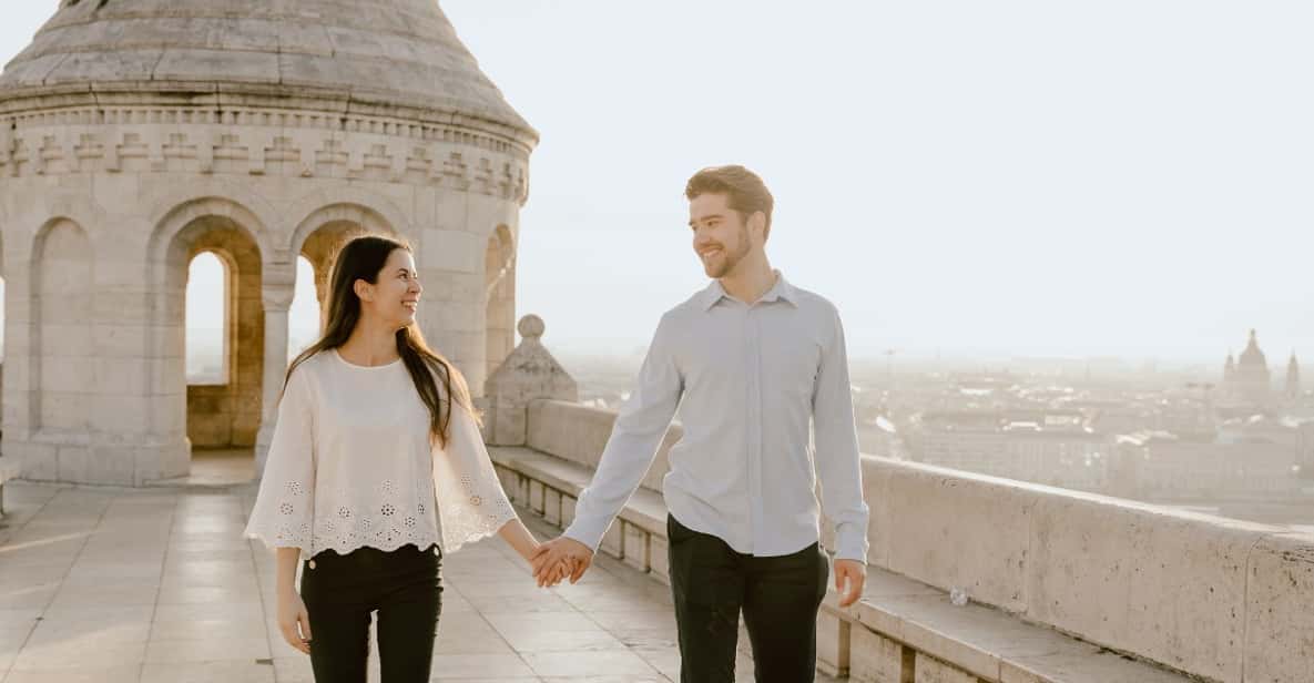 Budapest: romantic photoshoot at Buda's iconic sightseeings - Where you meet: Szent László statue by Mathias Church