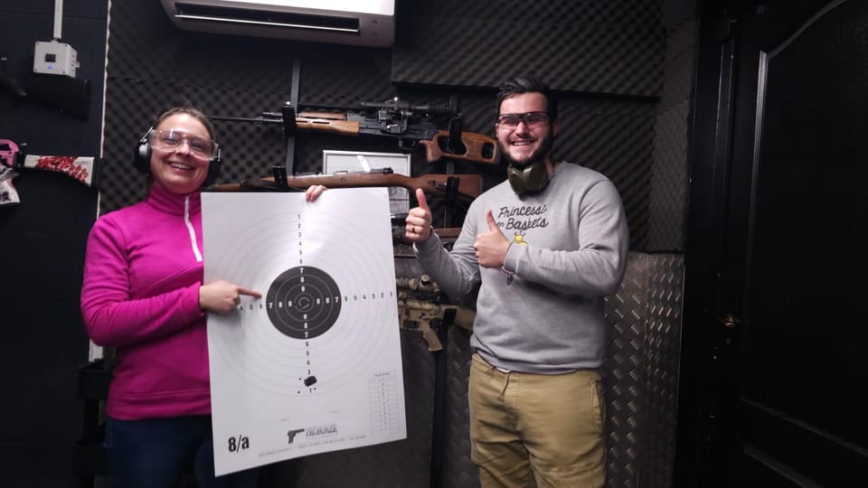 Budapest: Shooting Experience for Couples, The Perfect Date - The Gun Lineup: Different Choices for Each Partner