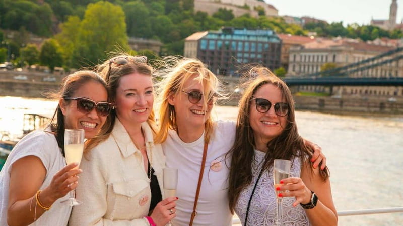 Budapest: Sip and Sail River Cruise with Unlimited Prosecco - The unlimited Prosecco setup: how to drink smart on a 75-minute cruise