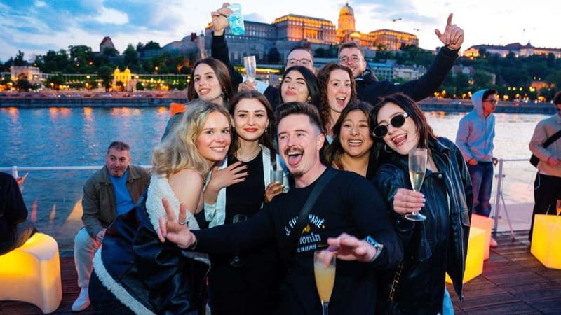 Budapest: Sip and Sail River Cruise with Unlimited Prosecco - Boarding at Akadémia Dock 2 and finding your best spot