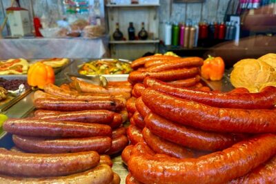 Budapest Urban Feast - Food Tour with Wine Tasting & Coffee House - Wine Tasting in a Traditional Market Hall Setting