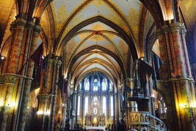 Classic Budapest Private Walking Tour - First stop in Buda Castle’s orbit: Matthias Church area