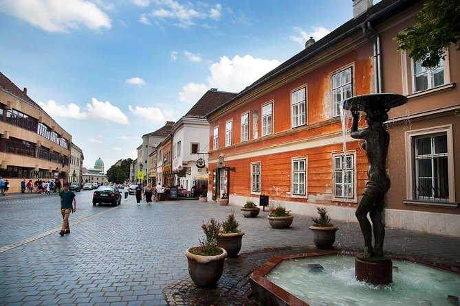 Classic Walk in Budapest - Sandor Palace and the presidential-guards moment