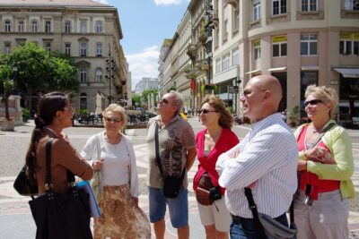 Classic Walk in Budapest Historical Center - Váci Street: Budapest’s Pedestrian Main Street Moment