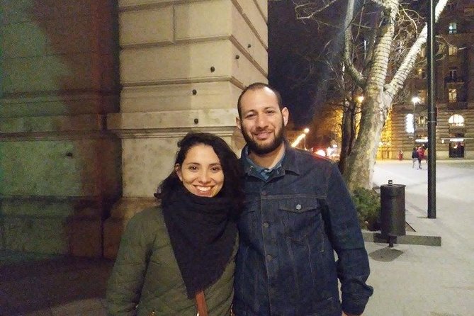 Communist History Evening Walking Tour of Budapest - Stop 2: Liberty Square, the closed Stock Exchange, and protest memory