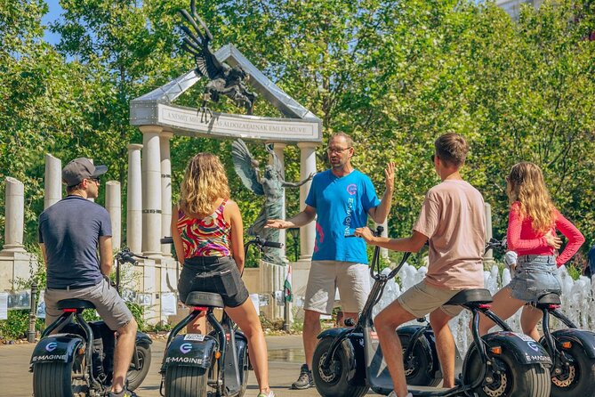 E-Scooter Half-Day Private Tour in Budapest with Food Tastings - Itinerary in motion: Central Market Hall, Gellért, and the Chain Bridge view
