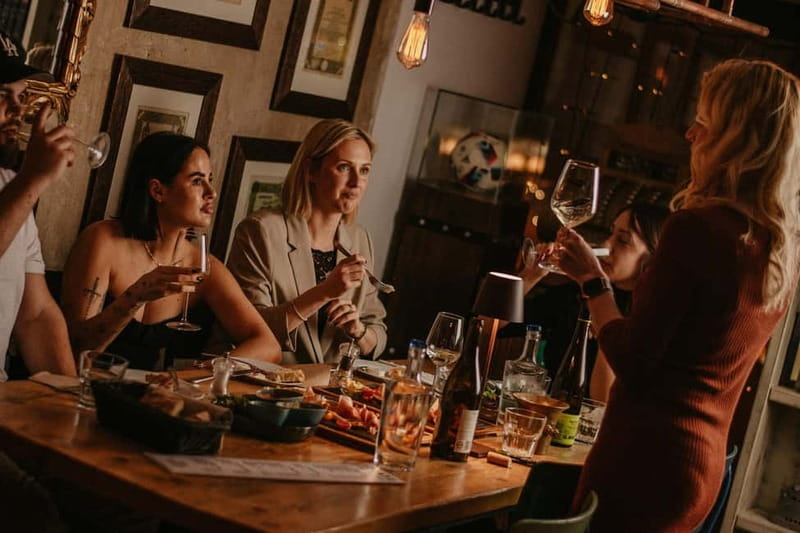 Food and Wine Tasting in Budapest by the Basilica - The food pairing: tapas-style, filling, and actually included