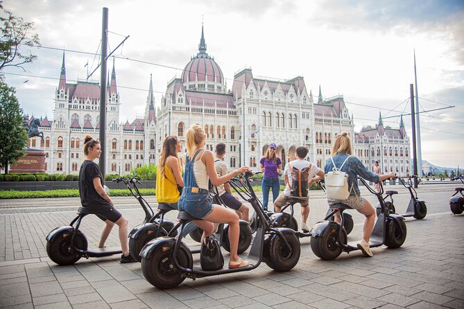 Guided Tours in Budapest on E-Scooter with various routes - Heroes’ Square and Andrássy Avenue: the special-request storyline