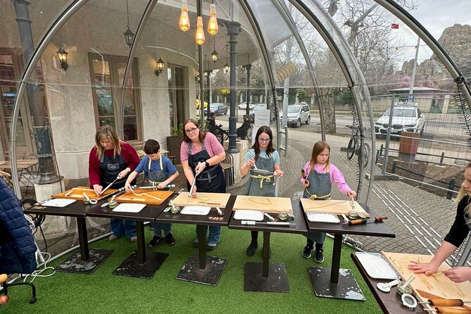 Kürtőskalács: Chimney Cake Workshop in City Park Budapest - What You’ll Make: 3 Kürtőskalács Pieces and Your Flavor Coats