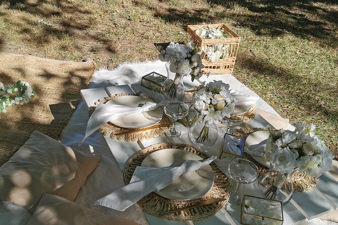 Picnics experience in Hungary - The arrival moment: a decorated setup waiting for you