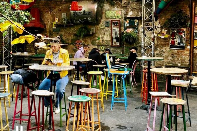Ruin Pub Walking Tour with a Local Hostess in Budapest - Corvinus Cafe Dohany: included beer and communist-era talk