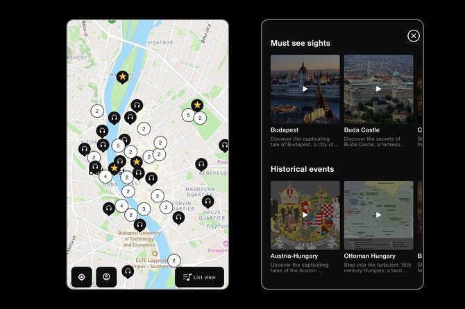 Self Guided Tour In Budapest With 100 Captivating Audio Stories - How the web-based audio guide works (and how to make it feel effortless)