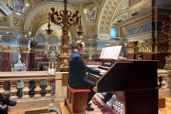 St.Stephen's Basilica: Grand Organ Concert & Ticket - Meeting the organist and seeing the organ up close