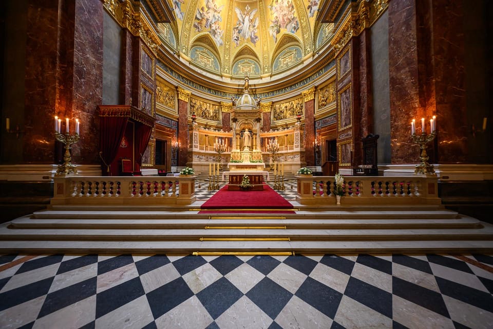 St. Stephen's Basilica: VIP Concert & After Hours Dome Visit - Inside the church: mosaics, sculpture details, and the value of quieter time