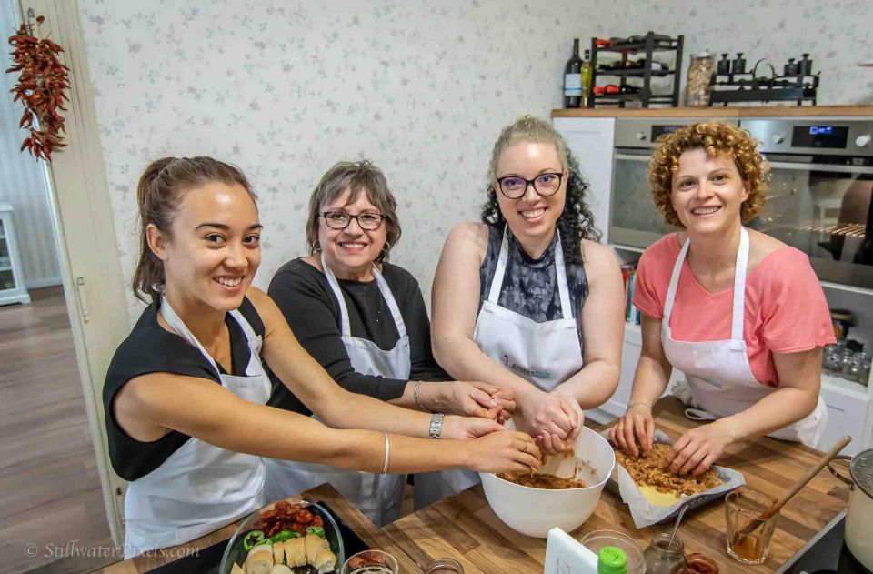 Stretched Strudel Making Class with 2 Different Fillings - Choosing your two fillings: classic options and real variation