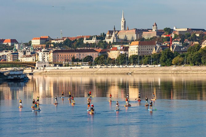 Sunrise SUP to the heart of Budapest - Beginner fitness reality check: moderate fitness and a board you can control
