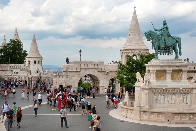 Walk in Buda with Hospital in the Rock Underground Cave Visit - Sandor Palace: President’s Palace and Those Historical Uniforms