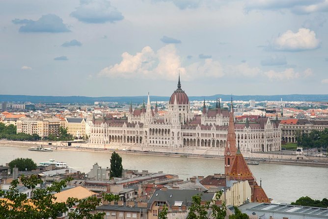 Walk in Buda with Hospital in the Rock Underground Cave Visit - Buda Castle Outside: Royal Palace Terrace Views for Free